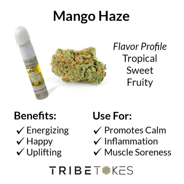 Mango Haze - Sativa (Green Crack - Sativa (DELTA 8 DISPOSABLES (0.5 mL)